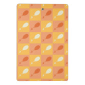 Oh, die Orte, an die du gehen wirst | Orange-Block Mini Klemmbrett (Rückseite)