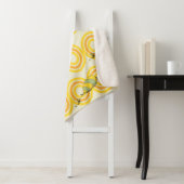 Oh, die Orte, an die du gehen wirst | Orange Patte Sherpadecke (Beispiel)