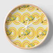 Oh, die Orte, an die du gehen wirst | Orange Patte Uhr (Vorderseite)