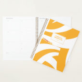 Oh, die Orte, an die du gehen wirst! Orange Wirbel Planer (Anzeige)