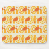 Oh, die Orte, an die du gehen wirst | Orangefarben Mousepad (Vorne)