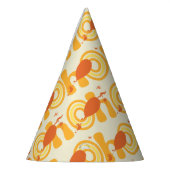 Oh, die Orte, an die du gehen wirst | Orangefarben Partyhütchen (Links)