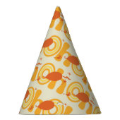 Oh, die Orte, an die du gehen wirst | Orangefarben Partyhütchen (Rechts)