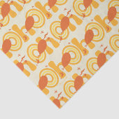 Oh, die Orte, an die du gehen wirst | Orangefarben Seidenpapier (Ausschnitt)