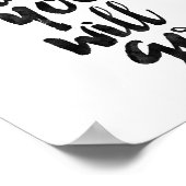 Oh, die Orte, an die du gehen wirst Poster (Ecke)