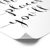 Oh, die Orte, an die du gehen wirst Poster (Ecke)