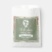 "Oh, die Orte, an die du gehen wirst!" Reisekarte  Geschenktütchen (Vorderseite)