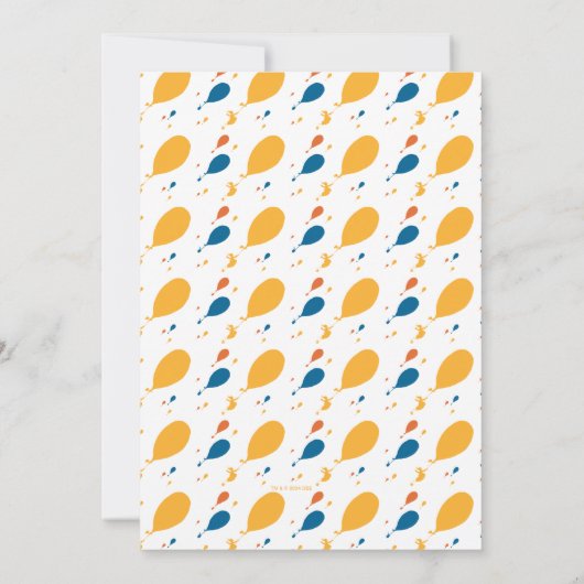 Oh, die Orte, an die du gehen wirst! Retro-Abschlu Einladung (Rückseite)