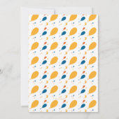 Oh, die Orte, an die du gehen wirst! Retro-Abschlu Einladung (Rückseite)