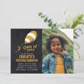 Oh, die Orte, an die du gehen wirst! Retro-Abschlu Einladung (Stehend Vorderseite)