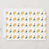 Oh, die Orte, an die du gehen wirst! Retro-Abschlu Einladung (Rückseite)