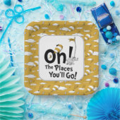 Oh! Die Orte, an die du gehen wirst! Retro-Abschlu Pappteller (Party)