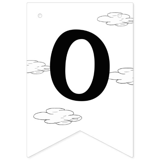 Oh, die Orte, an die du gehen wirst! Retro-Abschlu Wimpelkette (Dritte Fahne)