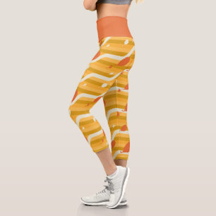 Oh, die Orte, an die du gehen wirst! Retro Balloon Capri Leggings