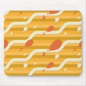 Oh, die Orte, an die du gehen wirst! Retro Balloon Mousepad (Vorne)