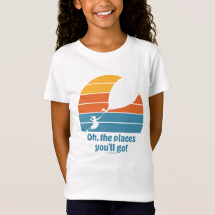 Oh, die Orte, an die du gehen wirst! Retro Sunset T-Shirt