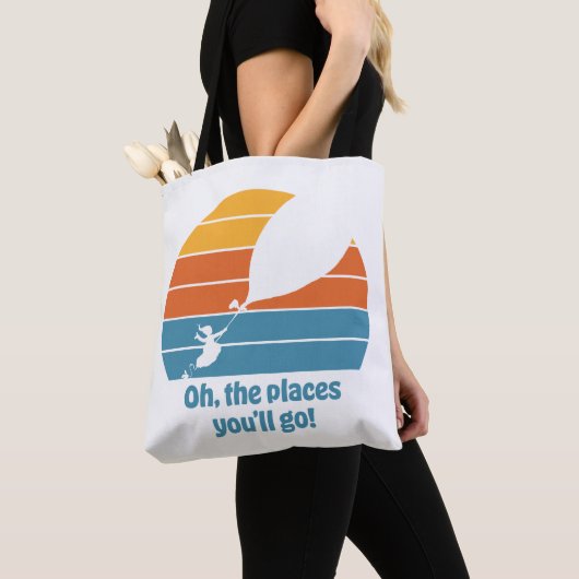 Oh, die Orte, an die du gehen wirst! Retro Sunset Tasche (Von Nahem)