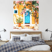 Oh, die Orte, an die du gehen wirst | Spanisch Bou Leinwanddruck (Insitu (Schlafzimmer))