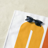 Oh, die Orte, an die du gehen wirst! Tall Retro Ty Strandtuch (Beispiel)
