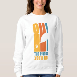 Oh, die Orte, an die du gehen wirst! Tall Retro Ty Sweatshirt