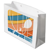 Oh, die Orte, an die du gehen wirst! "Was für Reis Große Geschenktüte (Rückseite Schrägansicht)