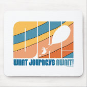 Oh, die Orte, an die du gehen wirst! "Was für Reis Mousepad (Vorne)