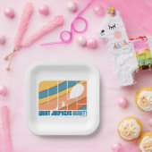 Oh, die Orte, an die du gehen wirst! "Was für Reis Pappteller (Party)