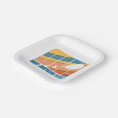 Oh, die Orte, an die du gehen wirst! "Was für Reis Pappteller (Gewinkelt)