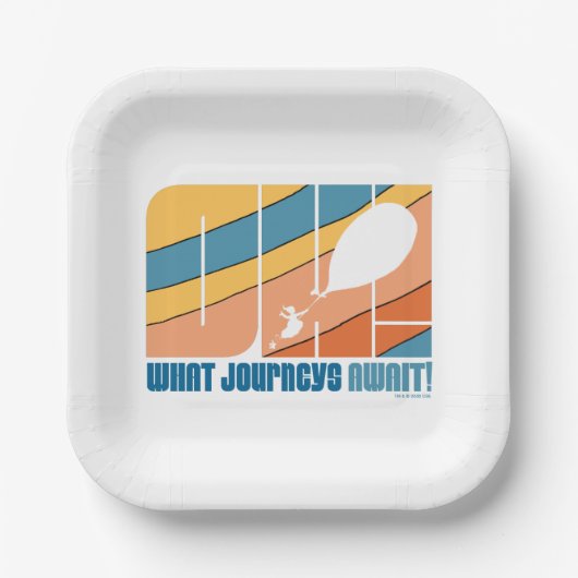 Oh, die Orte, an die du gehen wirst! "Was für Reis Pappteller (Vorderseite)