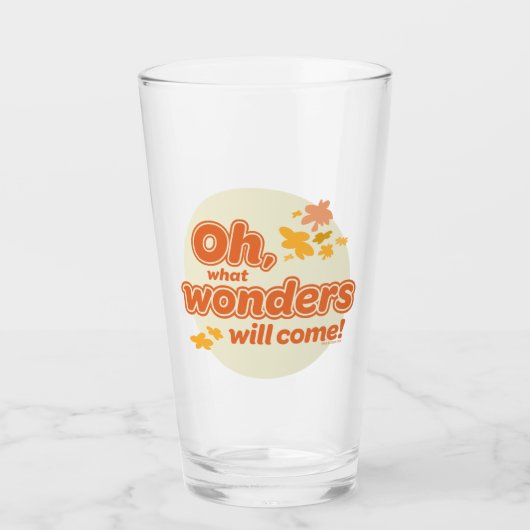 Oh, die Orte, an die du gehen wirst! "Was Wunder w Glas (Vorderseite)