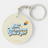 Oh, die Orte, an die du gehen wirst! Zitat aus Bal Schlüsselanhänger (Rückseite)