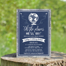 "Oh, die Orte, an die er gehen wird!" Reisekarte K