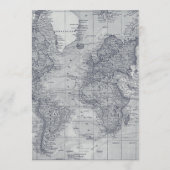 "Oh, die Orte, an die er gehen wird!" Reisekarte K Menükarte (Rückseite)