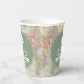 "Oh, die Orte, an die sie gehen werden!" Reisekart Pappbecher (Rechts)