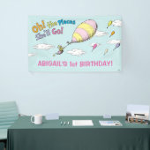 Oh, die Orte, an die sie gehen wird! - Erster Gebu Banner (Messeveranstaltung)