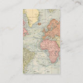 "Oh, die Orte, an die sie gehen wird!" Reisekarte Begleitkarte (Rückseite)