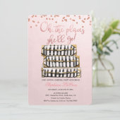 Oh, die Orte, die sie gehen Abschied Einladung (Stehend Vorderseite)