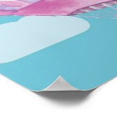 Oh, die Orte, die Sie gehen mit Gott drucken Poster (Ecke)