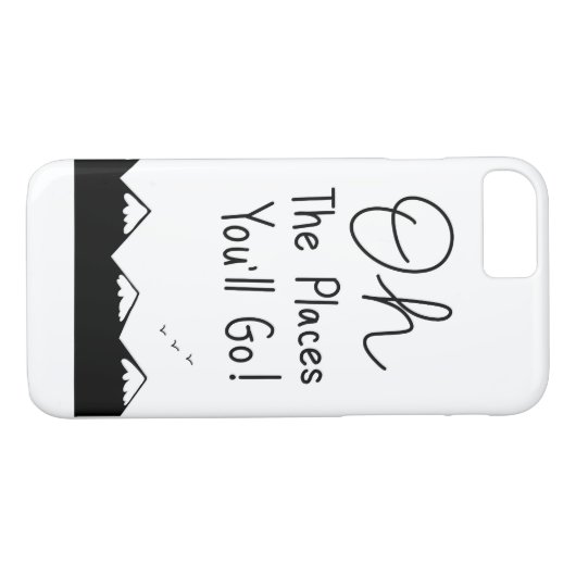 Oh die Plätze gehen Sie Case-Mate iPhone Hülle (Rückseite (Horizontal))