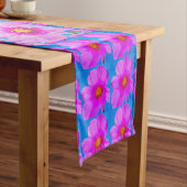 Oh, diese rosa Daisy's Table Runner Kurzer Tischläufer (Beispiel)
