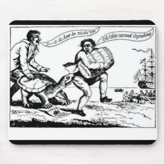 Oh! Dieses verfluchte Ograbme! Mousepad