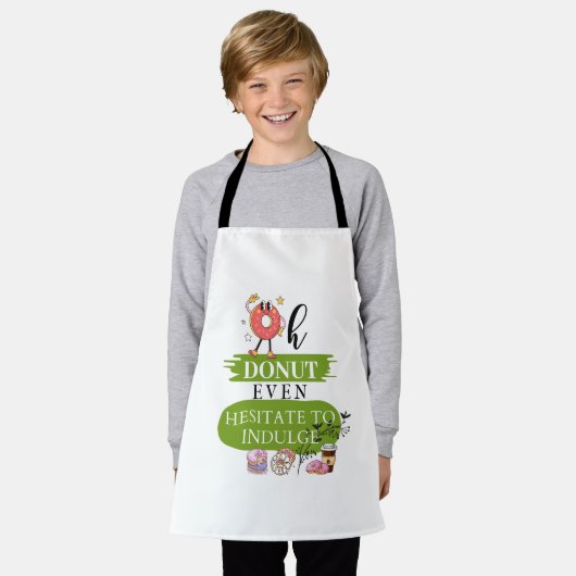 oh Donut sogar zögern, zu bitten Schürze (Getragen)