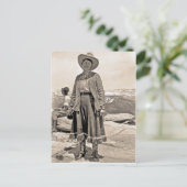 Oh, du Cowgirl! Kollektion Postkarte (Stehend Vorderseite)
