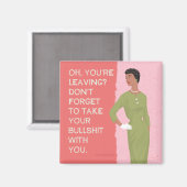 Oh, du verlasse? magnet (Vorderseite/Rückseite)