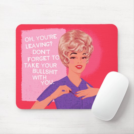 Oh, du verlasse? mousepad (Mit Mouse)