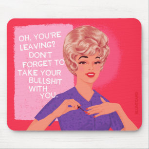 Oh, du verlasse? mousepad