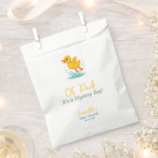 Oh Duck, It’s a Mystery Bag! Cute Baby Shower Geschenktütchen
