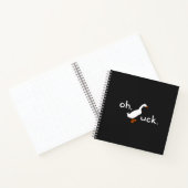 Oh Duck Notebook Notizblock (Innenseite)