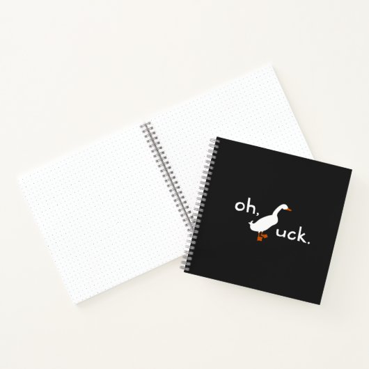 Oh Duck Notebook Notizblock (Innenseite)