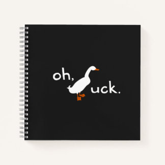Oh Duck Notebook Notizblock